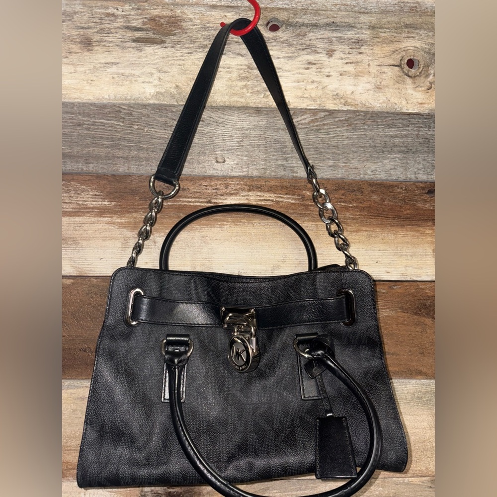 Michael kors hamilton signature handbag